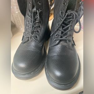 Dr. Martens Black soft leather boots